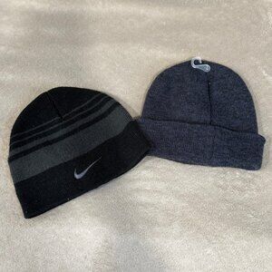 Nike Beanie Hat, 2 pieces, One size, Black / gray